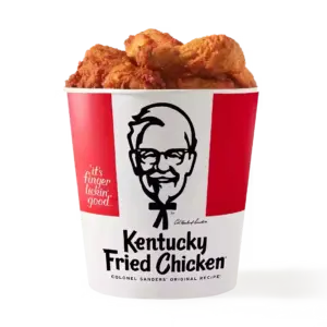 KFC 12 pc. Chicken-Only Bucket: 12 pieces fried chicken, Original Recipe or Extra Crispy