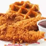 KFC 3 pc. Tenders & Waffles: Price & Calories from KFC