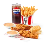 KFC 3 pc. Tenders Combo: Price & Calories from KFC