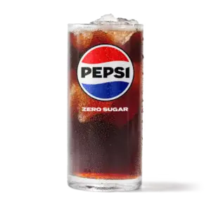 KFC Pepsi Zero Sugar: zero-sugar cola, medium